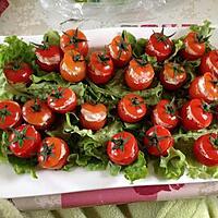 recette Tomates cerises farcies