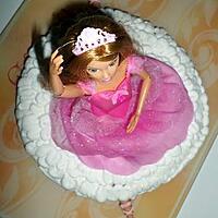 recette Gâteau d'anniversaire Barbie danseuse etoile