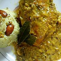 recette Poulet style Mughlai