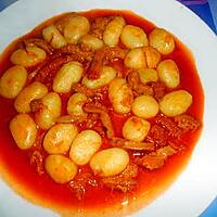 recette ZUPPETTA CON  GNOCCHI  AL  SUGO  DI  TRIPA