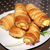 recette Cornets à la crème