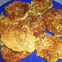 recette galettes de courgettes