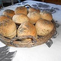 recette Petit pain au graine de pavot