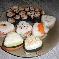 recette Maki et onigiri