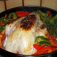 recette Poulet aux légumes