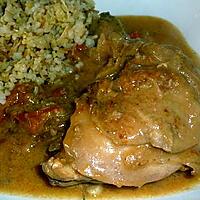 recette Poulet à la pâte d'arachide