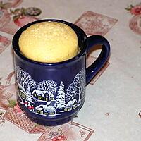 recette Mugcake à la vanille