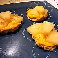 recette mini toast hawaien