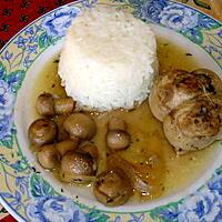 recette Paupiettes de veau aux champignons