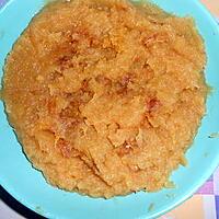 recette COMPOTE  DE  POMMMES  ET  MARRONS  GLACES