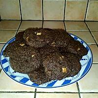 recette Cookies tout choco aux chunks 3 chocolts