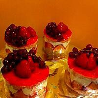 recette Fraisiers individuels