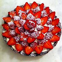 recette Tarte aux fraises