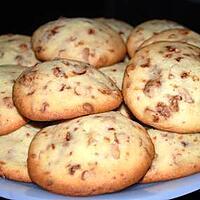 recette cookies aux chouchous (cacahuètes caramélisées)