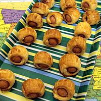 recette Minis rouleaux à la saucisse