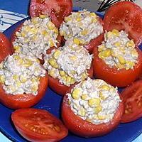 recette TOMATES FARCIES AU THON