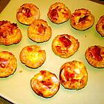 recette Mini tartelette au jambon cru et fromage à raclette