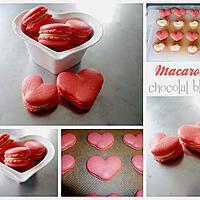 recette Macarons au chocolat blanc