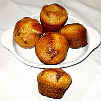 recette petits muffins,chocolat,citron et graines de pavot