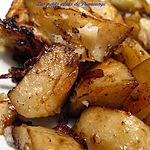 recette Pommes de terre à l'oignon