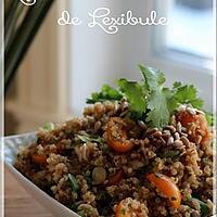 recette ~Salade de quinoa à l'asiatique~