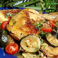 recette Poulet sauté au citron confit