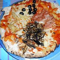 recette UTILISATION  DE RESTES  =  PIZZA