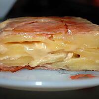 recette terrine de pommes de terre au jambon cru et camembert