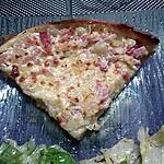 recette Tarte Flambée Gratinée "flammekueche"