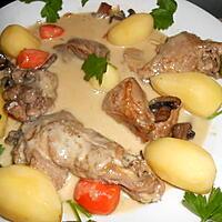 recette Coq au champagne