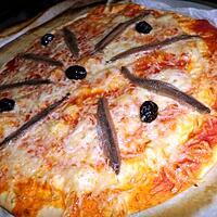 recette Pizza aux anchois