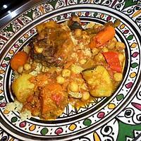 recette Couscous agneau et petits légumes