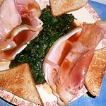 recette Jambon aux épinards