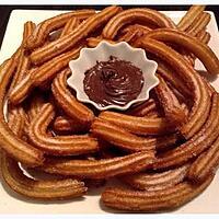 recette Churros espagnol maison c recette que j'ai trouvé sur le blog de cuisine ( mes inspirations culinaires)