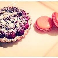 recette tartelettes framboises et au chocolat blanc