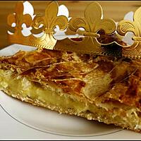 recette Galette des rois à la crème de frangipane.