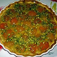 recette Tarte Amande/Pistache Aux Abricots