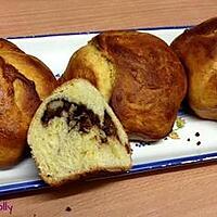 recette Brioche marbrée Nutella et noix