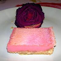 recette Sablé Pistache A La Rose