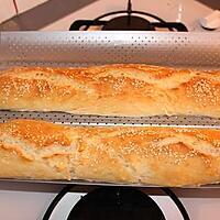 recette BAGUETTE DE PAIN