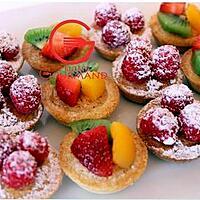 recette Minis tartelettes aux fruits