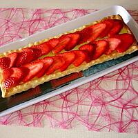 recette tarte aux fraises