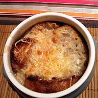 recette Soupe Gratinée aux oignons