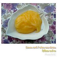 recette LEMON CURD / CREME AU CITRON