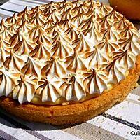 recette Tarte au citron meringuée