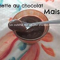 recette Danette au chocolat maison