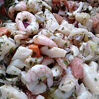 recette salade de fruit de mer