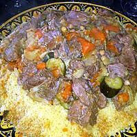 recette Mon couscous à la marocaine