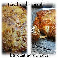 recette Gratin de poulet