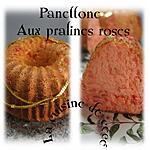 recette Panettone aux pralines roses